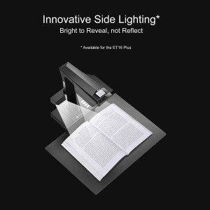 CZUR ET16 Plus, overhead scanner