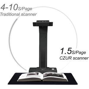 CZUR ET16 Plus, le scanner à balayage suspendu