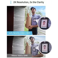Eufy Video Doorbell 2K, le duo sonnette et carillon