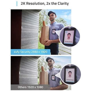 Eufy Video Doorbell 2K, le duo sonnette et carillon