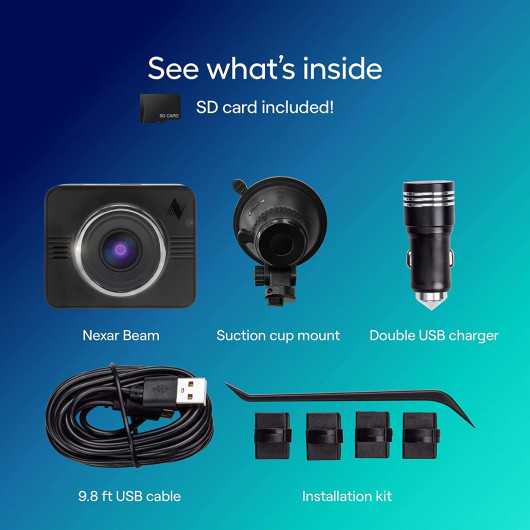 Nexam Beam, the discreet dashcam for Nexar Beam is a small and disc