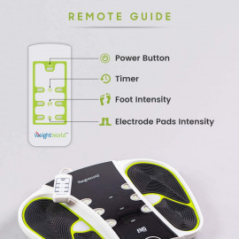 WeightWorld Foot Circulator: EMS & TENS for Ultimate Leg Relief