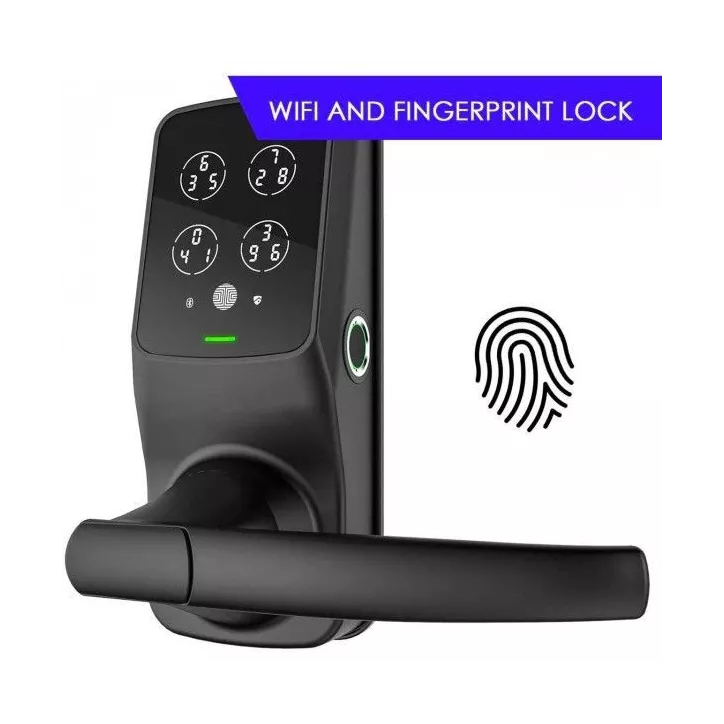 Lockly Secure Plus: Serrure Intelligente Bluetooth avec Lecteur dEmpreintes Digitales