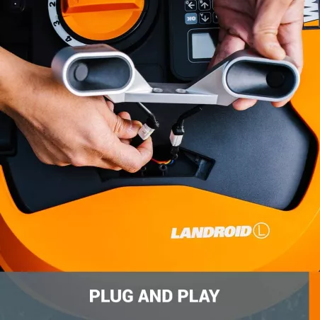 WORX Landroid : Système Anti-Collision Ultrasensible pour une Tonte Impeccable!