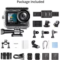 AKASO Brave 7 LE : Caméra dAction 4K Étanche avec Double Écran - Capturez Chaque Aventure !