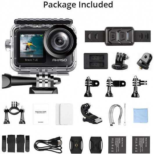 Akaso Brave 7 LE, the action camera