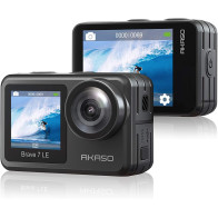 AKASO Brave 7 LE Action Camera: 4K Dual-Screen Adventure