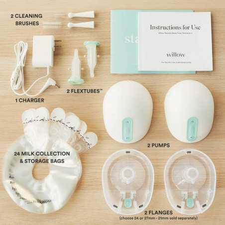 Willow 24mm, the mobile breast pump