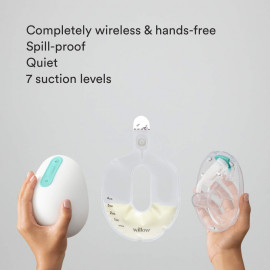 Willow 3.0 Wearable Breast Pump – Hands-Free, Leak-Proof, Cordless