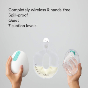 Willow 24mm, the mobile breast pump
