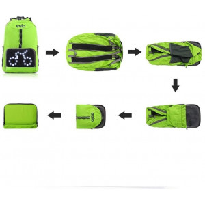 eelo Cyglo, the LED indicator bag for cyclists