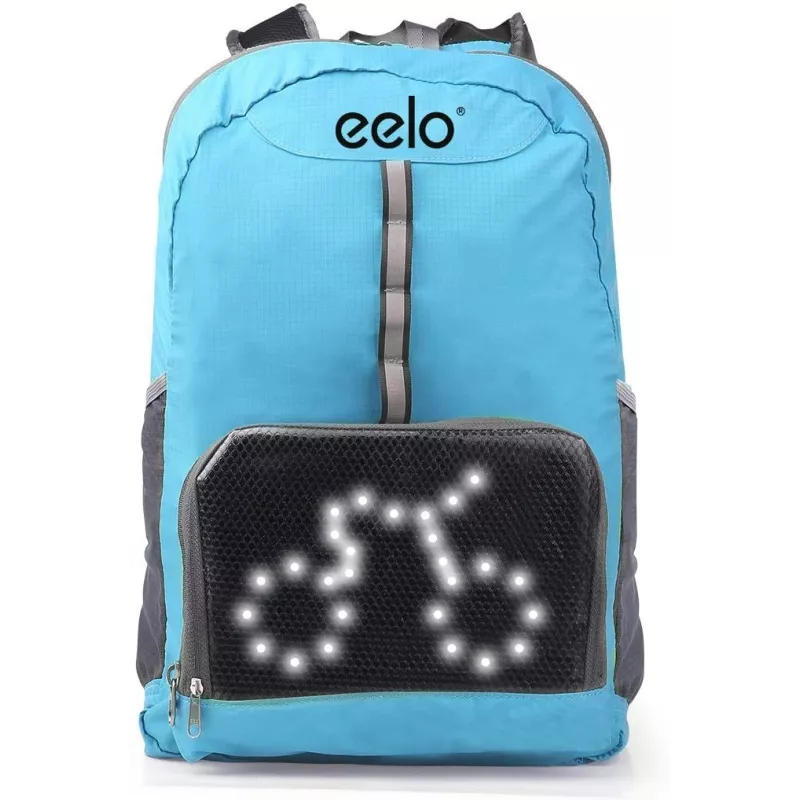 eelo Cyglo, le sac à LED indicateurs pour cycliste