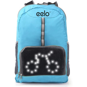 eelo Cyglo, the LED indicator bag for cyclists