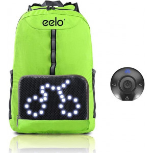 eelo Cyglo, the LED indicator bag for cyclists