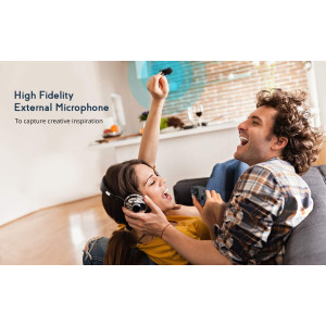 Cooau 4K, the action camera with external microphone