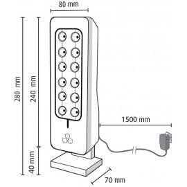 Purificateur d'air TEQOYA TeqAir 200, un ioniseur efficace et perfo...