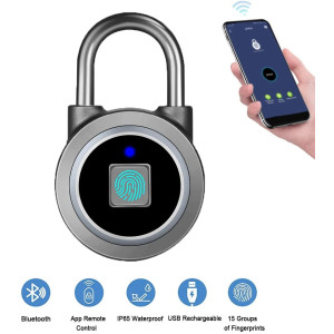 Fingerprint Padlock, le cadenas à empreinte digitale