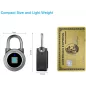Cadenas Intelligent MEGAFEIS: Sécurité Biométrique Bluetooth - Votre tranquillité desprit à portée de main!