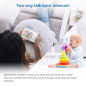 VTech VM5463-2 : Moniteur Bébé Vidéo 5 avec Projection Étoilée et Berceuses - Veille sur le Sommeil de Bébé!