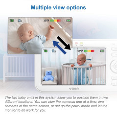 VTech VM5463-2, le moniteur bébé à écran 5''