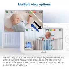 VTech VM5463-2, le moniteur bébé à écran 5''