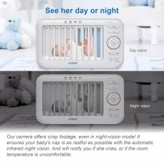 VTech VM5463-2, le moniteur bébé à écran 5''