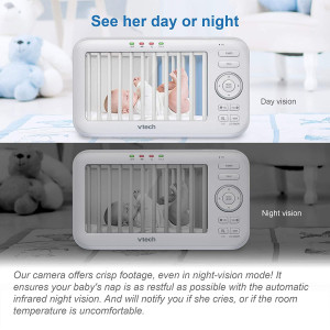 VTech VM5463-2, le moniteur bébé à écran 5''