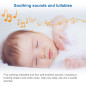 VTech VM5463-2 : Moniteur Bébé Vidéo 5 avec Projection Étoilée et Berceuses - Veille sur le Sommeil de Bébé!