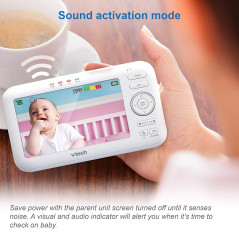 VTech VM5463-2, le moniteur bébé à écran 5''