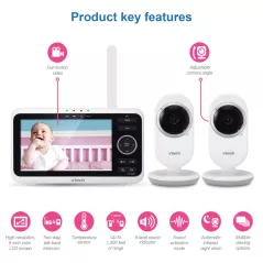 VTech VM350-2, gardez un œil sur votre bébé