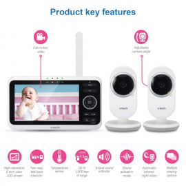 VTech VM350-2, keep an eye on your baby for VTech VM350-2 is a set ...