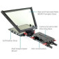 PROAIM P-TP300: Téléprompteur Professionnel pour Caméras et Tablettes - Qualité Broadcast!