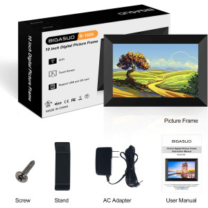 Bigasuo B-102K, le cadre photo WiFi