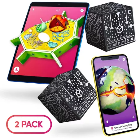 Merge Cube 2 Pack, l'apprentissage en 3D