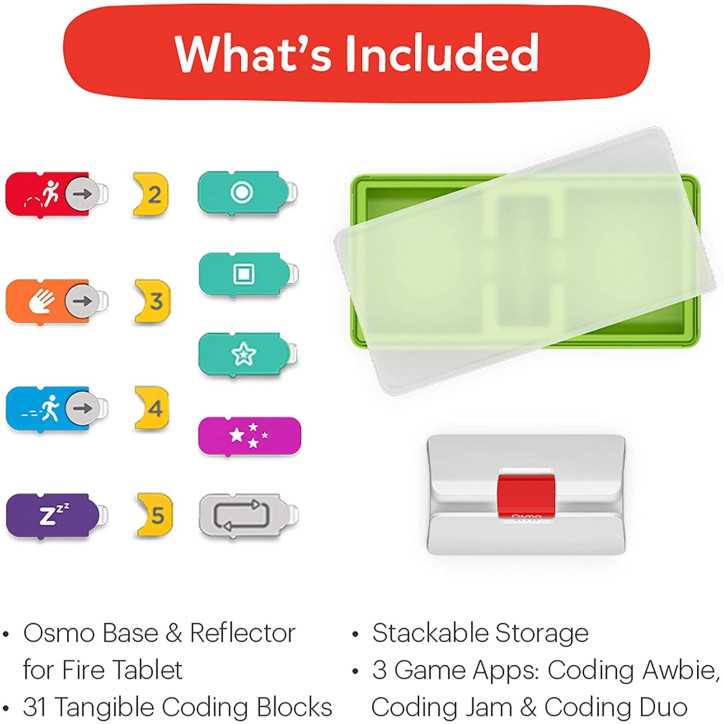 Osmo Coding Starter Kit: Learn to Code with Fun, Hands-On Games! Ages 5-10+ Osmo Coding Starter Kit: Learn to Code with Fun, Hands-On Games! Ages 5-10+