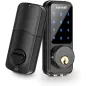Hornbill Serrure de Porte Connectée: Sécurité Bluetooth, Clavier Tactile & Contrôle Vocal Alexa