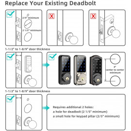 Serrure Hornbill Smart Door Lock, pour plus de sécurité pour DECOUV...