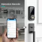 Hornbill Serrure de Porte Connectée: Sécurité Bluetooth, Clavier Tactile & Contrôle Vocal Alexa