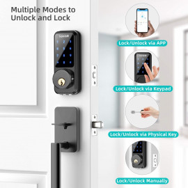 Serrure Hornbill Smart Door Lock, pour plus de sécurité pour DECOUV...