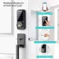 Hornbill Serrure de Porte Connectée: Sécurité Bluetooth, Clavier Tactile & Contrôle Vocal Alexa