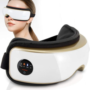 SereneLife SLEYMSG55, le casque de massage pour vos yeux