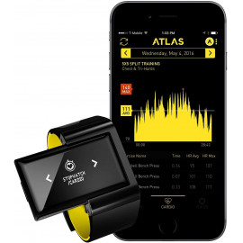 Atlas Fitness Wristband: Trainer & Heart Monitor in One