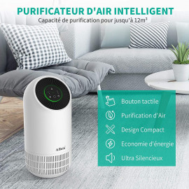 HEPA Air Purifier for Homes - Clean Air & Allergy Relief