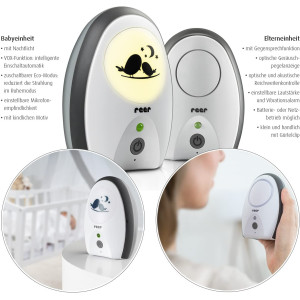 Reer 50070, le moniteur pour bébé à faible radiation
