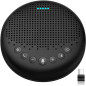 eMeet Luna: Haut-Parleur Conférence 360° avec Réduction de Bruit IA - Audio Impeccable pour vos Réunions!