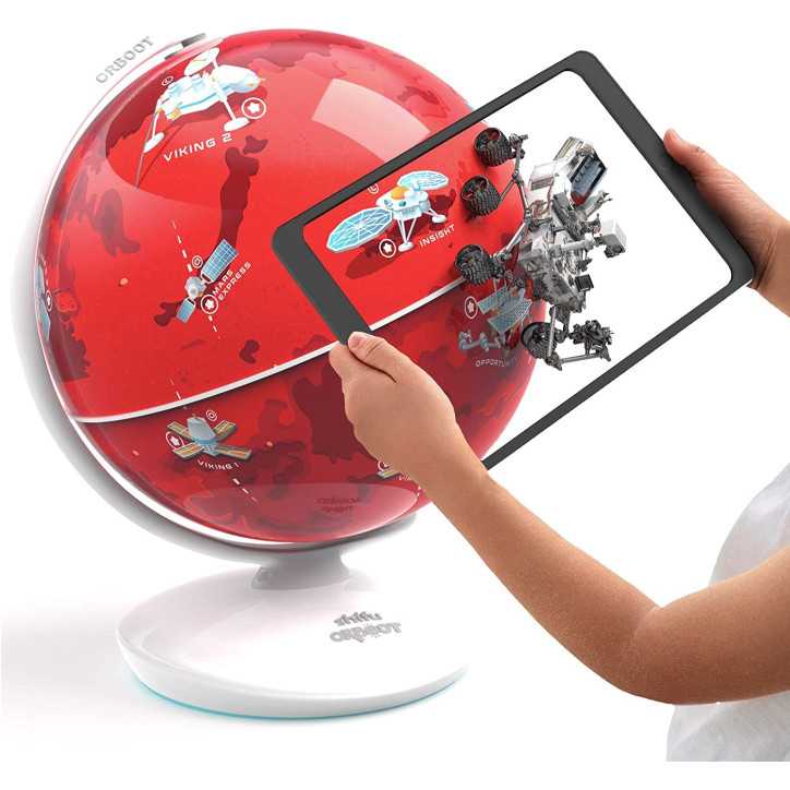 Orboot Mars PlayShifu : Globe Interactif AR, Aventure Spatiale pour Enfants (6-12 ans)