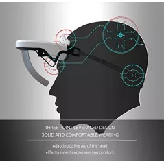 Lunettes AR 3D Immersives Shyly: Vivez la Réalité Augmentée sur iPhone & Android!