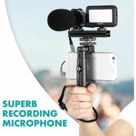 Movo Smartphone Vlog Kit: Stereo Mic & Remote for Quality Content