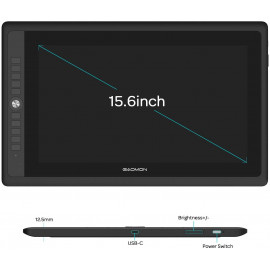 GAOMON PD156PRO Drawing Tablet: Precision and Color