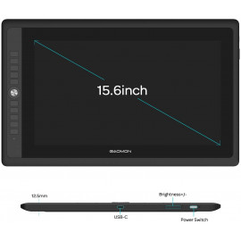 Tablette de Dessin GAOMON PD156PRO : Précision et Couleur